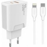Büyük Pazar Store 20 Watt USB + Type-C Çıkışlı Hızlı Şarj Başlık Adaptör + 1m 3A Type-C To Lightning ile Uyumlu Kablo (Yerli Üretim) Kdr-42 Beyaz (20W+IPHONE ile Uyumlu Kablo) - 0 - Siyah - Option-1