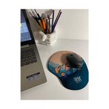 Büyük Pazar Store Dünya Haritası Baskılı Bilek Destekli Mouse Pad - Option-1 - 001-Renkli