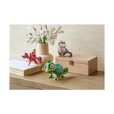 Büyük Pazar Store Enesco Jim Shore Tarafından Gelenekleri Koleksiyonu Karışık Pascal Bukalemun Heykelci- Taş Reçine El Boyalı Hazırlanmış Koleksiyon Rapunzel Mini Figürinler Ev Dekorasyonu Heykeli, 9,75 - 01-Mavi
