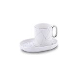 Büyük Pazar Store Kappa 4 Parça Kahve Fincan Takımı - 1/100 Toz Ceviz