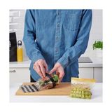 Büyük Pazar Store Kilitlenebilir Buzdolabı Poşeti Meridyendukkan Siyah-Sarı 60 Adet Geometrik Desen - 001-Renkli - Option-1
