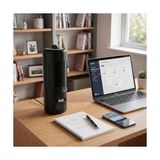 Büyük Pazar Store Salınımlı Masa Kule Vantilatörü 12" 230V - 001-Siyah