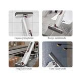 Büyük Pazar Store Sıkmalı Mini Mop, Beyaz ve Kırmızı, Kompakt Temizlik Aparatı, Cam Fayans Tezgah Banyo Için, Tek Elle Kullanım, Ergonomik Tasarım - Option-1 - 001-Renkli