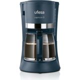 Büyük Pazar Store Ufesa Filtre Kahve Makinesi CG7114 Capriccio, 6 Fincan, 600 W, 0.6 L, Kalıcı Filtre, Damlama Durdurma, Otomatik Kapanma, Siyah - Ahşap