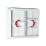 Büyük Plastik Ecza Dolabı 50cm X 47cm X11cm 157-trnt Diğer