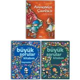 Büyük Sorular Kitabım + Büyük Sorular Kitabım Hayvanlar + Annemin Çantası 3'lü Set - Türkçe