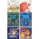 Büyük Sorular Kitabım + Büyük Sorular Kitabım Hayvanlar + Hayvanlar Senfonisi + Babasının Bir Tanesi + Iyi Uykular Arkadaşlar + Kar Masalı / 6lı Ciltli Set