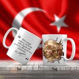 Büyük Taarruz -panoramas-Gazi Mustafa Kemal Atatürk - Atatürk'ün Sözleri-Kupa Bardak