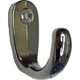 Büyük Tekli Fincan Askı, Dekor Askısı - Nikel, 12 x 23 x 30 mm - Ahşap