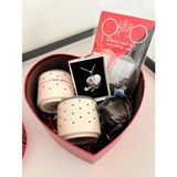 Büyük Valentine&Doğum günü,Sevgiliye Özel Hediye Kutu,love Fincan,Te Amo Kalpli Kolye,Yüzük,Anahtarlık,Mum 0676