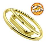 Büyük Zümre Mobilya Çekmece Mutfak Kapak Dolap Dolabı Kulpu Kulbu 32 Mm Gold Sert Plastik Kulpları