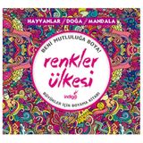 Büyükler İçin Boyama - Renkler Ülkesi - Kolektif