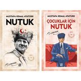Büyükler ve Çocuklar Için Nutuk Seti 2 Kitap - Mustafa Kemal Atatürk