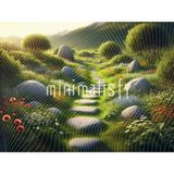 Büyüleyici Doğa Arka Planı, 200X150CM, Stüdyo Fonu
