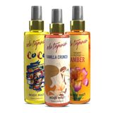 Büyüleyici Kokular Seti.no.3 Vanilya & Amber & Coco Body Mist 200 ml (EGX62-EGX20-EGX26)
