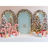 Büyüleyici Noel Temasıyla Arka Plan, 200X150CM, Stüdyo Fonu - -