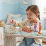 Büyülü Deniz Kızı 3 Lü Oyuncak Bebek Seti - Havuz Ve Banyo Eğlencesi - Pembe