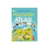 Büyülü Fener Yayınları Görsel Keşif Rehberi - Hayvanlar Atlası Ciltli Kitap Jamie Ambrose