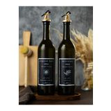 BÜYÜLÜ HOME Amber 2 Li Gold Tıpalı 750 ml Zeytinyağı Ayçiçek Yağı Sıvıyağ Şişesi Yağdanlık Yağlık