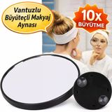 Büyüteçli Ayna Makyaj Aynası Vantuzlu Yuvarlak Büyüteçli Ayna Makyaj Ve Siyah Nokta Temizleme İçin