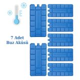 Buz Aküsü Kasedi Ice Box Soğuk Zincir - 7 Adet