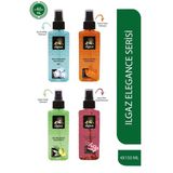Buz Ferahlığı & Tütün & Zeytin Çiçeği & Japon Kiraz Çiçeği Kolonyası 150 Ml - Elegance Series 4'Lü Kolonya Seti