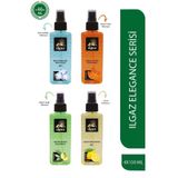 Buz Ferahlığı & Tütün & Zeytin Çiçeği & Limon Kolonyası 150 Ml - Elegance Series 4'Lü Kolonya Seti
