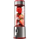 Buz Kırıcı Blender, 4 Adet Paslanmaz Çelik Bıçaklı, Güçlü Buz Kırıcı Motor, 450 Ml Geniş Hazneli, Uzun Şarj Ömrü, Kolay Temizlenebilir, Kablosuz Taşınabilir Mutfak Spor Diyet Smoothie Blender