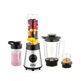 Buz Kırıcı - Kahve Öğütücü Hazneli - Şişeli Çok Amaçlı Smoothıe Blender 800Ml - 500W Shb-3190 (5570)