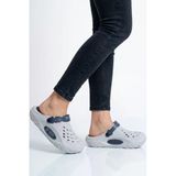 Buz Lacivert Eva Unisex Sabo Terlik