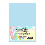 Buz Mavisi Renkli A-4 Fotokopi Kağıdı 25 li 1 Paket Artlantis Fotokopi Renkli A4 Kağıdı