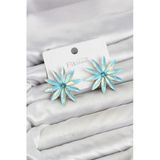 Buz Misi Kristal Taşlı Lotus Model Kadın Küpe
