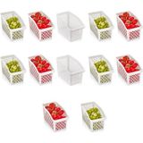 Buzdolabı Içi Düzenleyici Dolap Içi Düzenleyici Organizer Jumbo 10'lu