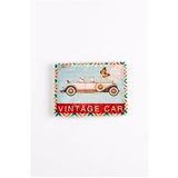 Buzdolabı Magneti Vintage Car