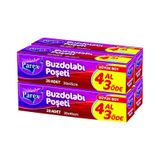 Buzdolabı Poşeti Büyük Boy 4 Al 3 Öde 4 20 30 X 45 Cm