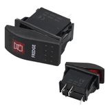 Buzdolabı Sembollü Işıklı 3 Pinli On-Off 12-24V Marin Switch