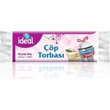 Büzgülü Beyaz Sabun Kokulu Büyük Boy Çöp Torbası 10'lu 65X70 Cm, Sızdırmaz & Dayanıklı, Kolay Bağlanabilir, Geri Dönüştürülebilir Çöp Poşeti, Ofis, Restoran, Market, Okul, Bahçe, Mağaza, Fabrika