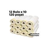Büzgülü Çöp Torbası - 55Cmx43cm - Kedi Kumu Poşeti 12X15 Toplam 180 Poşet
