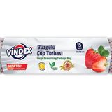 Büzgülü Çöp Torbası Çilek Kokulu Orta Boy