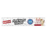Büzgülü Kedi Kumu Poşeti 7'li Set, 82x50 cm Extra Güçlü Büzgülü Kolay Bağlama, Pratik Sızdırmaz Kullan-At Torbası, Kedi Tuvalet Kabına Uygun, Hijyenik Temizlik Sağlayan Kedi Kumu Torbası