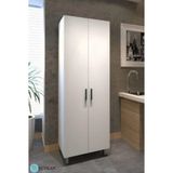 Buzkan Mobilya Mdf Çok Amaçlı Beyaz Dolap 60 cm