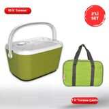 Buzluk Termos Set-10 Lt Buzzy Buzluk Termos (1180 Cooler Box)+ 7 Lt İzolasyonlu Çanta