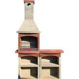 Büzsan Barbekü Beton Barbekü Davlumbazlı Mangallık Masalı 70 Lik - 62747