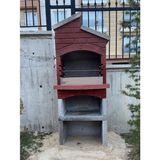 Büzsan Barbekü Beton Barbekü Mangallık 70 Lik - 284
