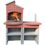 Büzsan Barbekü Beton Barbekü Masalı 70 Lik Mangallık - 889