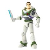 Buzz Lightyear HHJ79 - Space Ranger Alpha-takım Buzz Lightyear figürü, otantik aksiyon figürü yakl. 13 cm büyüklüğünde, 12 hareketli eklemli, lazer kılıç, 4 yaşından büyük çocuklar için oyuncak