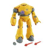 Buzz Lightyear HHJ87 - Savaş ekipmanlı Zyclops robot figürü, 12 hareketli mafsal, kol topu, patlatma ve fırlatma eylemi ve mermiler, 4 yaşından büyük çocuklar için oyuncak