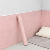 BVCL Isı yalıtım levhası, kendinden yapışkanlı duvar kağıdı | Nem Önleyici Küf Önleyici Su Geçirmez Oturma Odası Yatak Odası için 5 mm Köpük Doku (Pink,30 x 0,5 m)