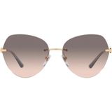 Bvlgari 6183 20143B 60-16 Kadın Güneş Gözlüğü - Altın