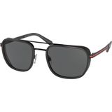 Bvlgari BV5053 128/B1 56 Erkek Güneş Gözlüğü - Siyah